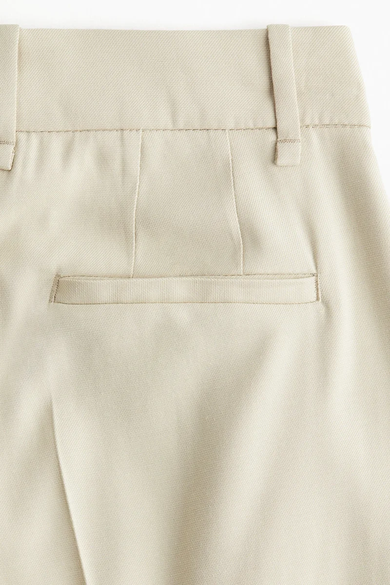 H&M Wide Tailored Trousers